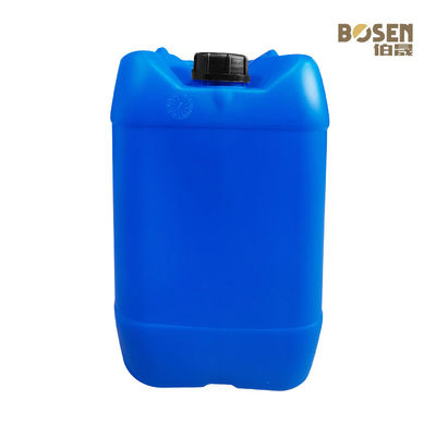 Wadah Plastik Bulat HDPE 25L ​​Biru Wadah Drum Plastik