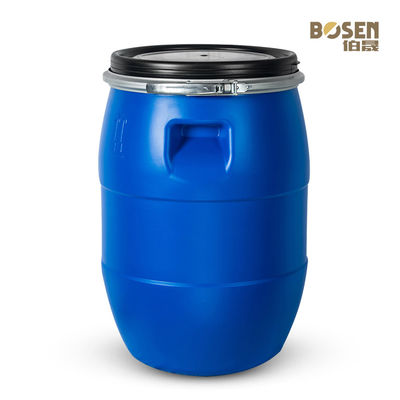 Ember Bulat Bahan Kimia Plastik Tahan Lama 60L Dengan Cincin Besi