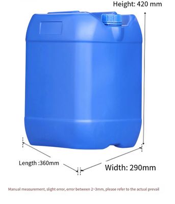 Wadah Kimia Plastik Tertutup Blow Moulding 30 Liter Drum