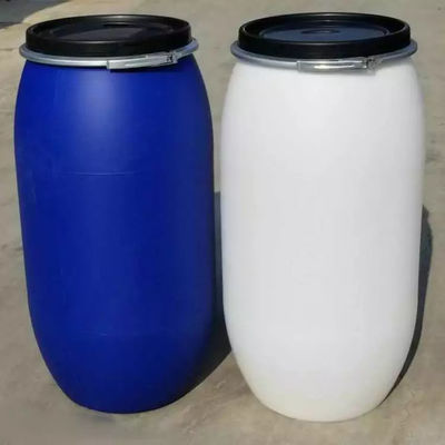 HDPE 55 Galon Plastik Drum Barel Putih Silinder ISO9001
