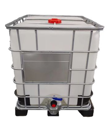 Square Chemical IBC Container 1000L IBC Chemical Tank 1200 * 1000 * 1145mm