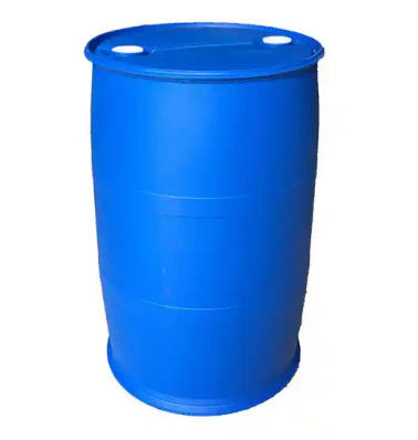 Columnar 55 Gallon Plastic Barrel Drum HDPE Blow Molding Sealed Oil