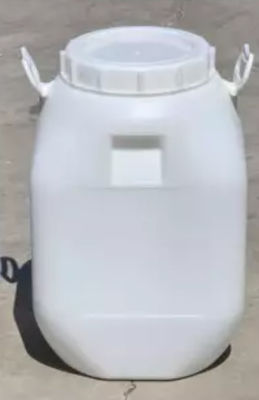 Cylinder HDPE Plastic Container Blow Molding 60L Plastic Open Top Tank