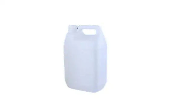 Tamper White Plastic Jerry Can Terlampir 38mm Terintegrasi Atas Pegangan Sisi Datar