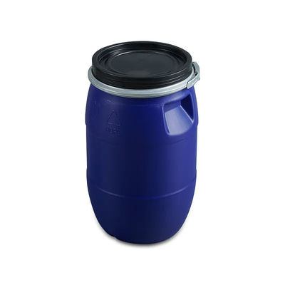 Drum Plastik Kepala Terbuka Reusable HDPE 100 Liter Drum Plastik ISO9001