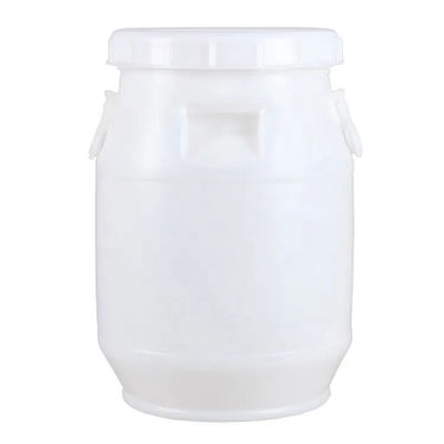 HDPE 50L Buka Kepala Plastik Drum Air Multifungsi Dengan Penutup