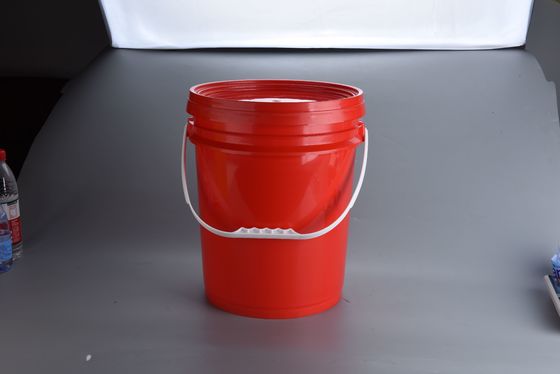 18L Customisable Plastic Paint Bucket untuk kemasan kimia dengan berbagai ukuran yang tersedia