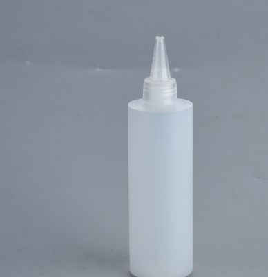 Botol 250 ml putaran bulat yang dibuat dari HDPE baru