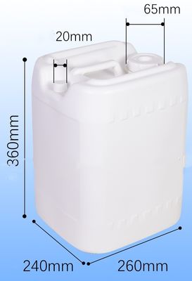 20 liter tong plastik bahan kimia tong mulut ganda dapat disesuaikan warna LOGO