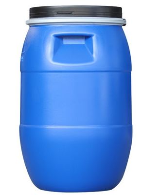 Kapasitas 60L Plastic Barrel Drum Polyethylene High Density Open Head