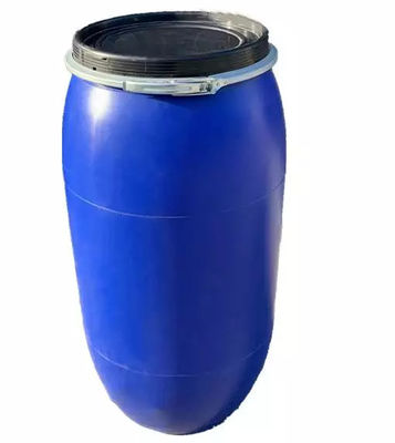 Drum Drum Plastik 160L Tahan Karat Kimia Biru Drum Tidak Berbau