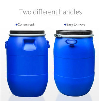 120L Plastic Chemical Barrel Drum Penyimpanan Plastik HDPE Tahan Bocor