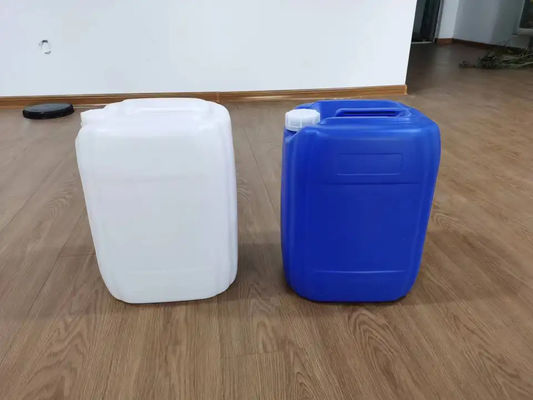 HDPE Square Plastic Barrel Wadah Penyimpanan Plastik 25L Tahan Karat