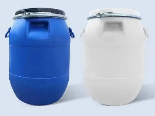 Drum Penyimpanan Barel Minyak Tahan Lama 30L Blow Moulding Bucket Tutup Ganda