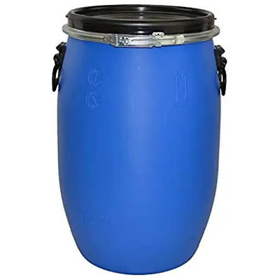 HDPE Plastic Blue Container 160L Chemical Blue Drum Bucket Open Top