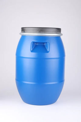Putaran 30L Blue Oil Drum Drum Plastik HDPE Dengan Penutup Tahan Lama