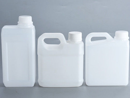 1L Cuci Piring Cairan Botol Plastik Disinfektan Air Square Datar Kaleng HDPE Minyak Kacang Kimia Plastik Tong