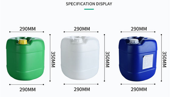 Pesticide cat kemasan drum 20l plastik tumpukan drum 20KG pembersih drum penebalan segel drum chemical coating