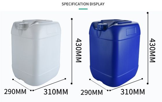 30L baru HDPE plastik barel persegi tahan korosi, asam dan suhu tinggi