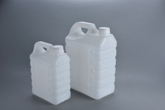 2L Plastik Jerry Can dengan Kepala ketat dan sekrup Tutup 160g Tare Berat 2mm Ketebalan dinding