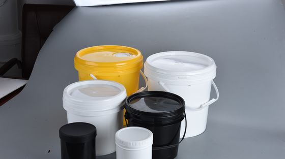Tong plastik terbuka 10L ringan dan bisa menyimpan bahan kimia atau cat