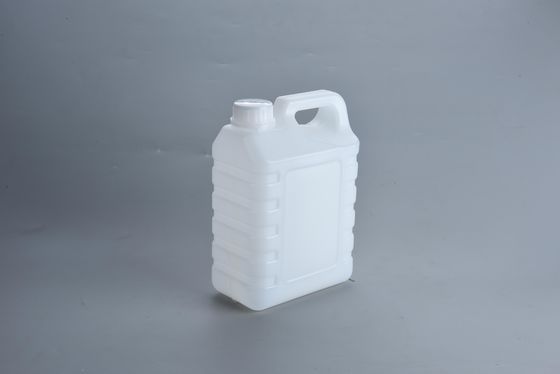2.5L Putih HDPE Plastik Jerry Can dengan Kepala ketat dan tutup sekrup untuk kustomisasi