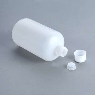 1L kapasitas botol bulat kaliber 25mm bahan HDPE baru