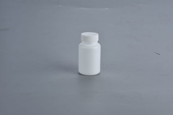 100 ml botol bulat HDPE bahan baru, dapat menahan cairan